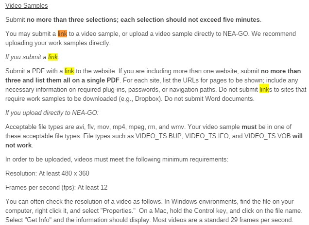 link request example